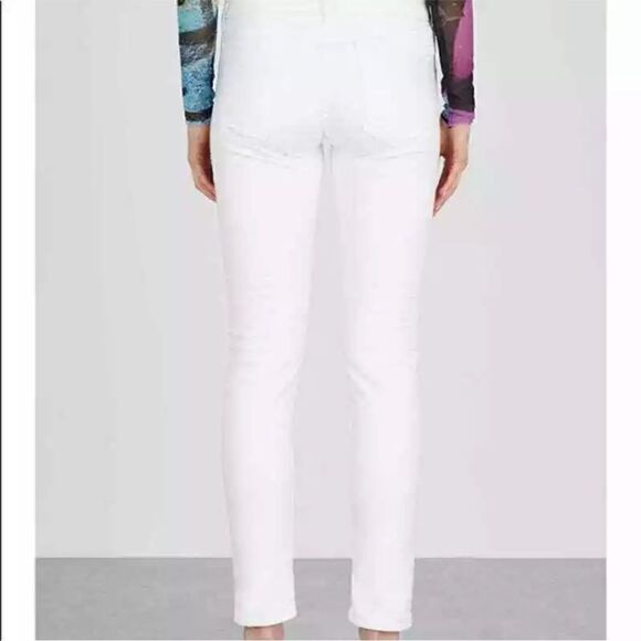 rag & bone THE DRE Jean Aged Bright White Jeans - Picture 2 of 11